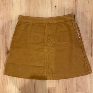 Corduroy skirt